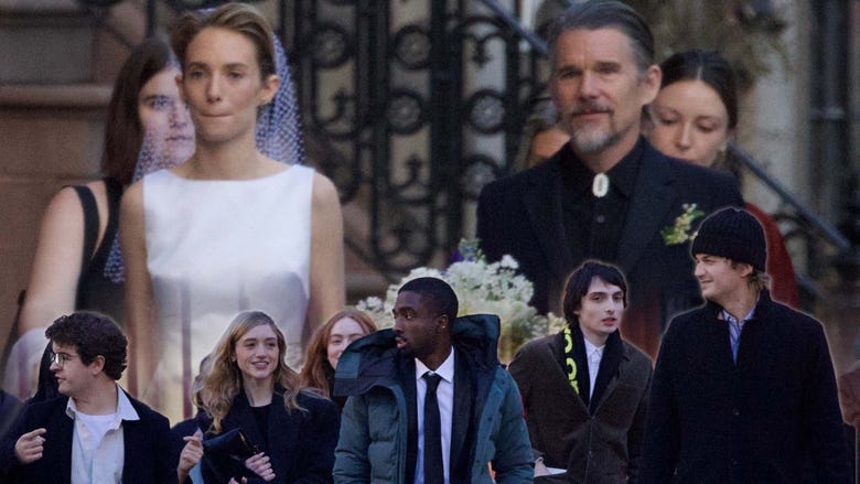 Maya Hawke Marries Christian Lee Hutson With Mom Uma, Dad Ethan & 'Stranger Things' Cast by Her Side